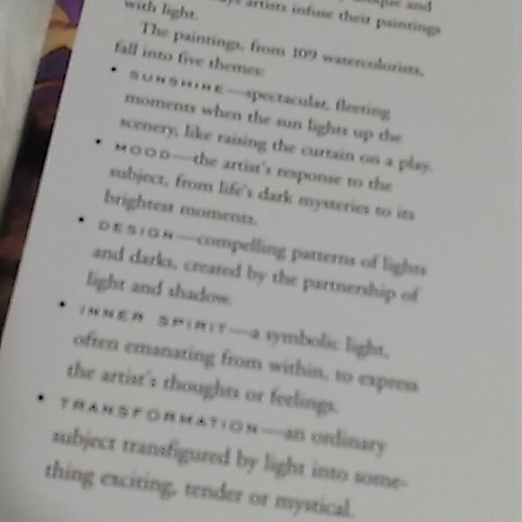 SPLASH 4 the spendlor of light hardcover artist watercolor coffeetable book - Picture 3 of 13